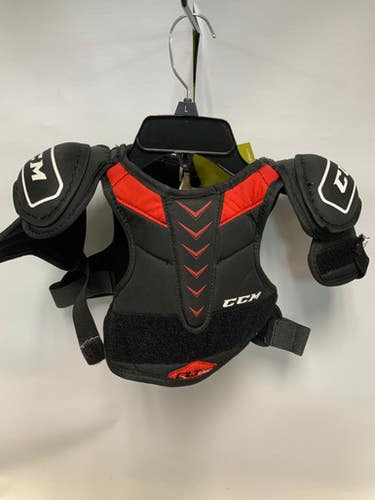 Used Ccm Qlt Edge Lg Hockey Shoulder Pads 11823-s000023288