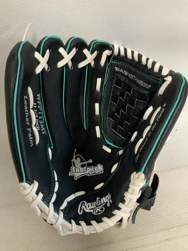 Used Rawlings Wfp115mt Fastpitch Bb Sb Glove Lh Throw Black 11 1 2" 11823-s000033638