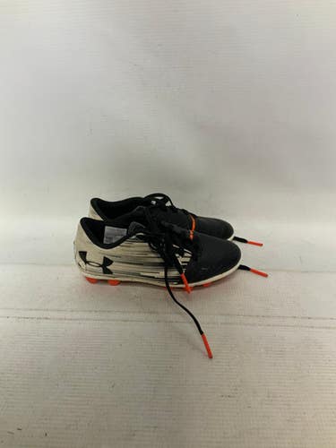 Used Under Armour Soccer Cleats Black Youth 11.0 11823-s000033677