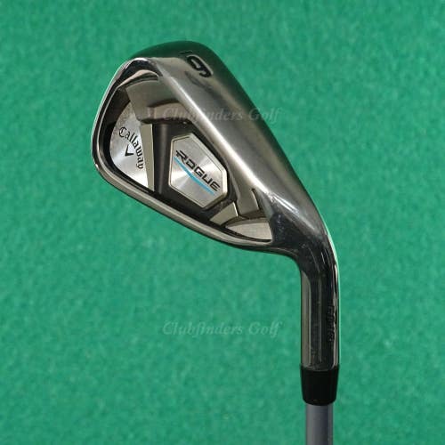 Callaway Rogue CF18 Single 6 Iron Fujikura Vista Pro 60i Graphite Regular