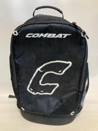Used Combat Double Bat Bb Sb Player Backpack Black 11823-s000037227