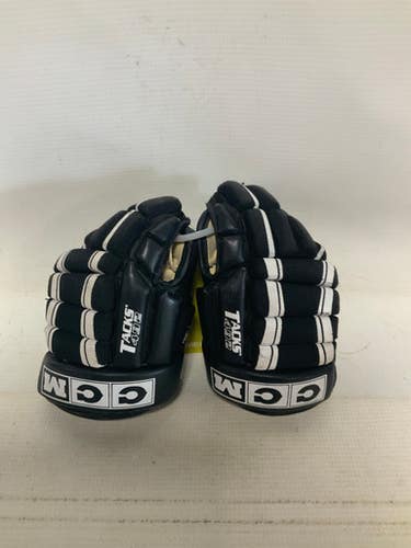 Used Ccm Tacks 492 Youth Gloves Black 8" 11823-s000037365