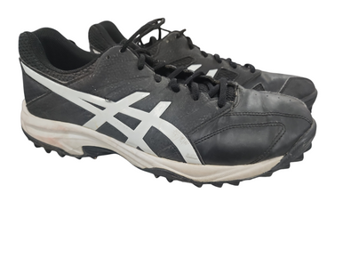 Used Asics Lax Cleats Womens Black Senior 9.5 11849-s000023820
