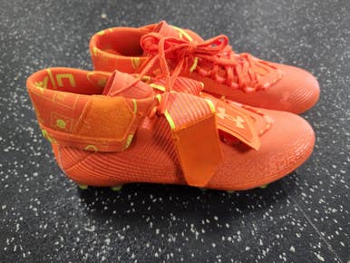 Under Armour Adult Fb Cleats Orange Senior 9 11849-s000012108