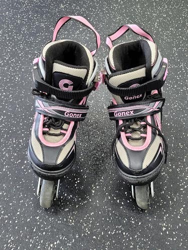 Used Gonex Roller Blades Junior Aggressive Skates Black Junior 01 11849-s000040049