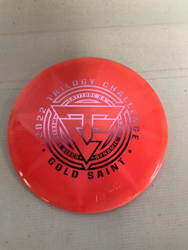 Used Latitude 64 Saint Gold Disc Golf Driver Neon Pink 174g 11823-s000030178