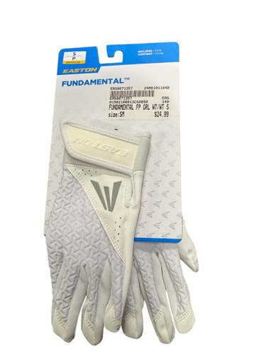 New Easton Fundamental Fp Bb Sb Batting Gloves 11849-fundamental-fp