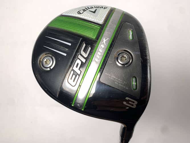 Callaway EPIC Max 3 Fairway Wood 15* HZRDUS Smoke iM10 6.0 60g Stiff RH