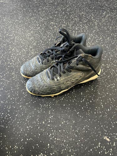 Used Under Armour Bsbl Bb Sb Cleats Black Senior 7 11849-s000033943
