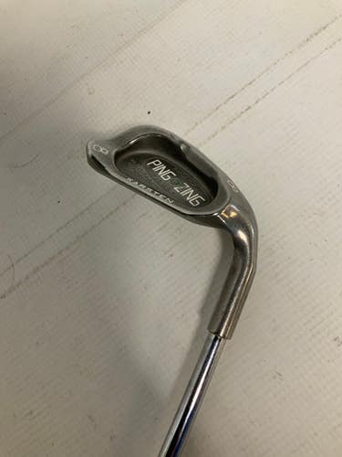 Used Ping Zing Green Dot 8 Iron Regular Flex Steel Shaft Individual Irons 11823-s000025493
