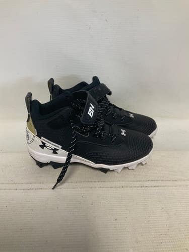 Used Under Armour Bh Harper 7 Bb Sb Cleats Black Junior 01.5 11823-s000037337