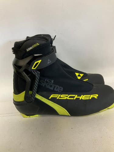 Used Fischer Skate Rc3 Mens Nnn Xc Ski Boots Black M 11-11.5 11823-s000038814