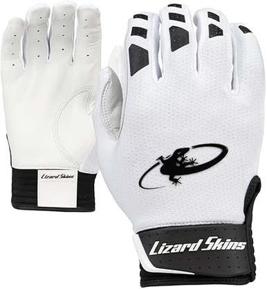 New Lizard Skins Komodo V2 Youth Large White Batting Gloves 11730-lizkm220006