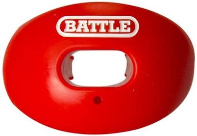 New Oxygen Mouth Guard W Convertible Strap Red 11823-bat8204