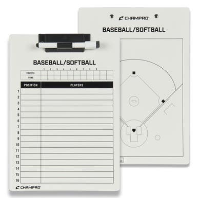 New Champro Baseball Softball Coach's Board 12"x9" 11730-chpa099bs