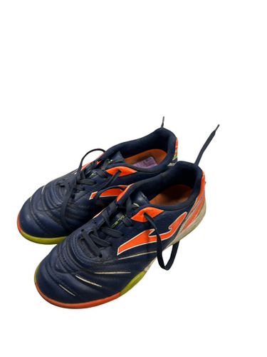 Used Joma Soccer Indoor Shoes Navy Blue Youth 13.5 11682-s000091982