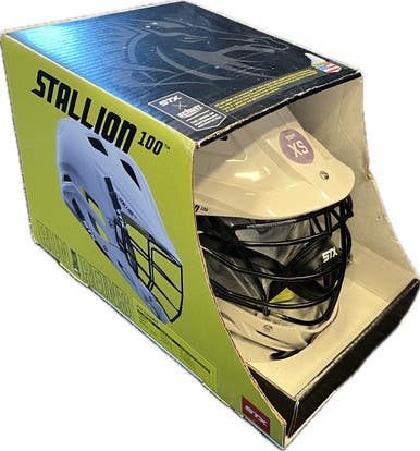 Used Stx Stallion 100 Xs Lacrosse Helmets 11682-s000093417