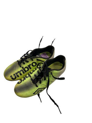 Used Umbro Soccer Cleats Green Youth 13.0 11682-s000097016