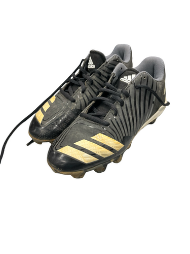 Used Adidas Adizero Bb Sb Cleats Black Junior 05 11682-s000102208