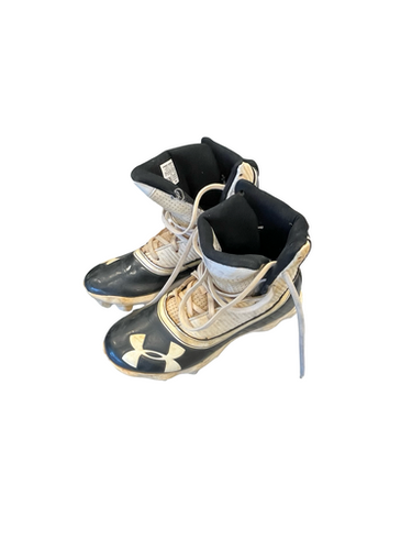Used Under Armour Jr Fb Cleats Black Junior 03 11682-s000114311