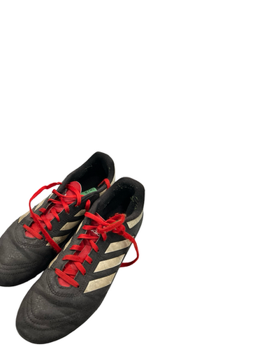 Used Adidas Soccer Cleats White Junior 04 11682-s000103454