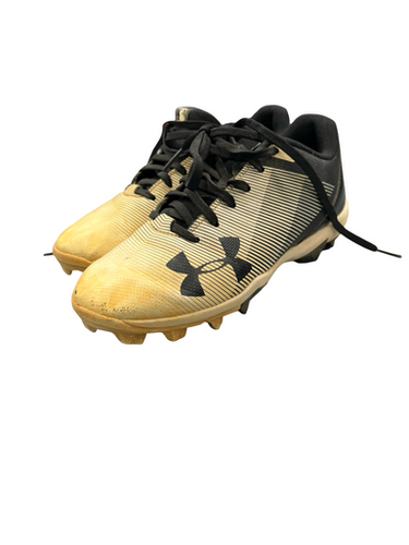 Used Under Armour Basball Bb Sb Cleats Black Junior 01 11682-s000103413