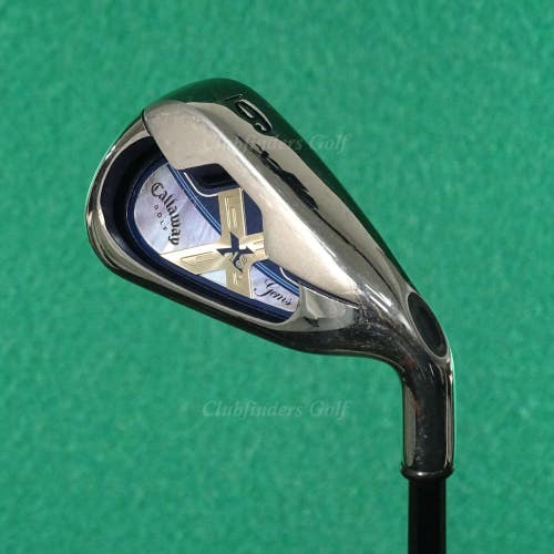 Lady Callaway X-18 Gems Single 6 Iron Gems Ultralight 45i Graphite Ladies