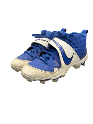 Used Nike Baseball Cleats Bb Sb Cleats Royal Blue Junior 04.5 11682-s000120437