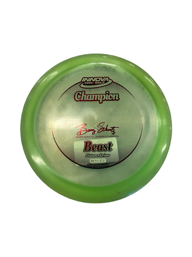 Used Innova Champion Beast Disc Golf Driver Green 11682-s000127258