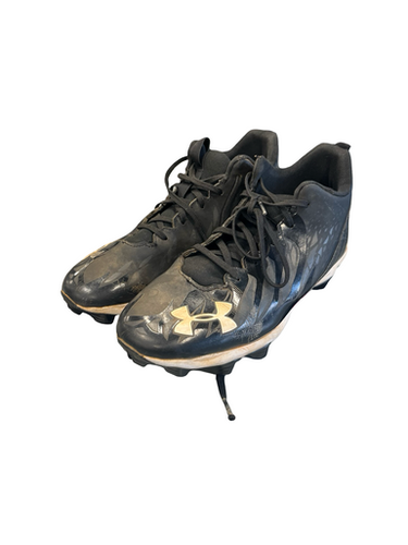 Used Under Armour Adult Fb Cleats Black Senior 6 11682-s000127337