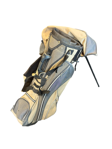 Used 6 Way Stand Bag Mens Stand Bag Beige 11682-s000132675