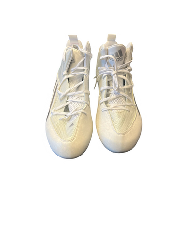 Used Adidas Adult Fb Cleats White Senior 10.5 11682-s000103966