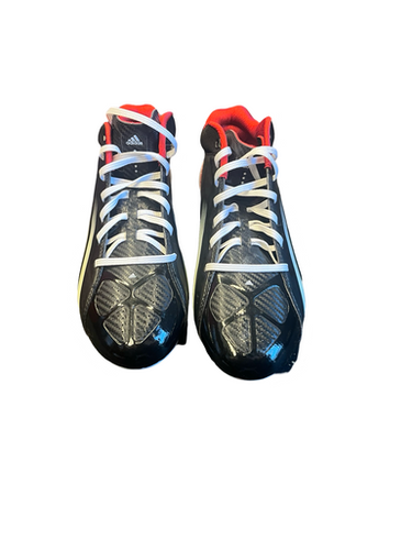 Used Adidas Adult Fb Cleats Red Senior 10 11682-s000103984