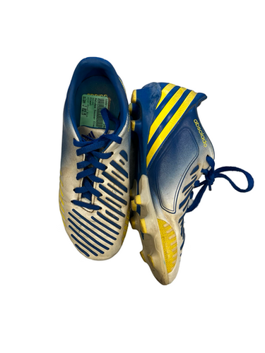 Used Adidas Soccer Cleats Royal Blue Junior 02.5 11682-s000105533