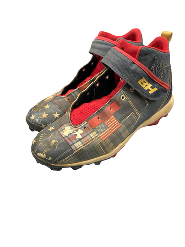 Used Under Armour Basball Bb Sb Cleats Navy Blue Junior 05.5 11682-s000105803