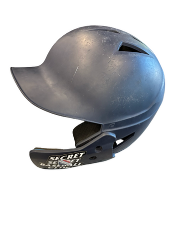 Used Champro Helmet W Jaw Guard Batting Helmet No Mask Navy Blue Md 11682-s000122538