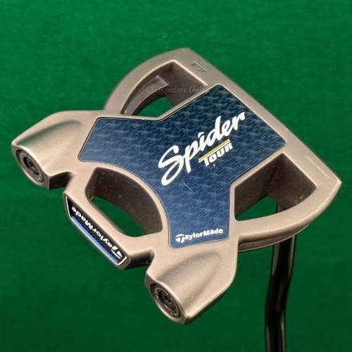 TaylorMade Spider Tour 34" T7 Double-Bend Putter KBS W/ Super Stroke & HC
