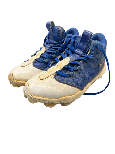 Used Under Armour Cleats Bb Sb Cleats Royal Blue Junior 04.5 11682-s000123169