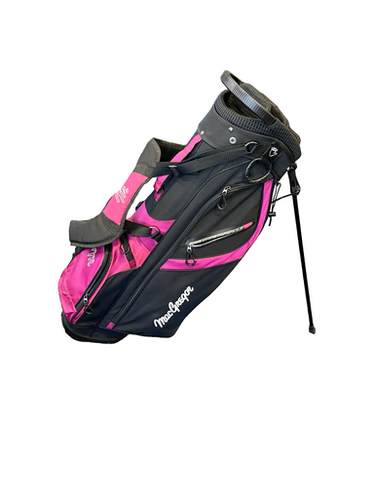 Used Macgregor 8 Way Stand Bag Womens Stand Bag Black 11682-s000124786