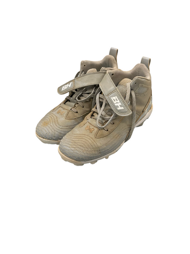 Used Under Armour Baseball Bb Sb Cleats Grey Junior 05.5 11682-s000126135