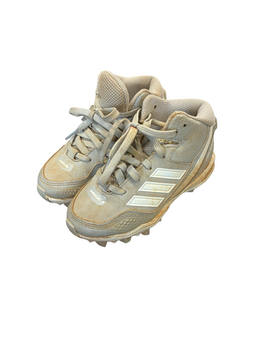 Used Adidas Icon Bb Sb Cleats Grey Youth 10.0 11682-s000132769