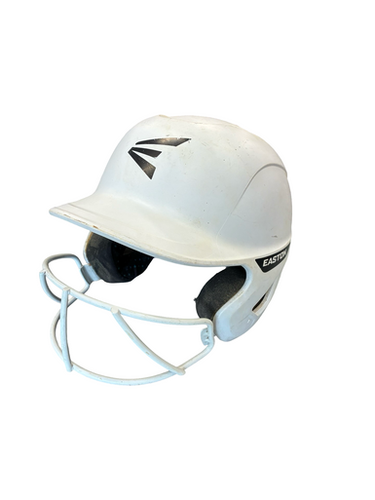 Used Easton Batting Helmet W Mask Batting Helmet W Mask White Md 11682-s000132778