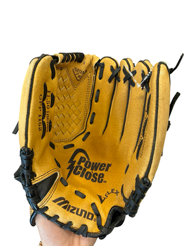 Used Mizuno Power Close 11 1 2 In Bb Sb Glove Rh Throw Brown 11 1 2" 11682-s000132789