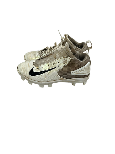 Used Nike Trout Jr 3 White Baseball Cleats 11692-s000132804