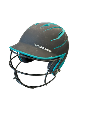 Used Boombah Boombah Helmet Batting Helmet W Mask Black Md 11682-s000132779