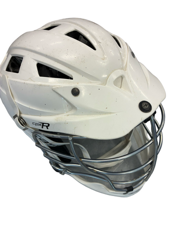Used Cascade Cpx-r Lacrosse Helmet White Fits All 11682-s000132985