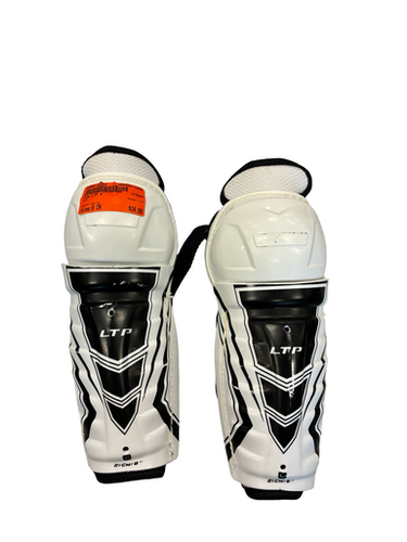 Used Ccm Ltp Youth Shin Guards White 8" 11682-s000133134