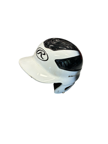 Used Rawlings Helmet Batting Helmet No Mask Black Md 11682-s000133194