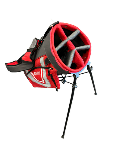 Used Top Flite 6 Way Stand Bag Mens Stand Bag Red 11682-s000133479