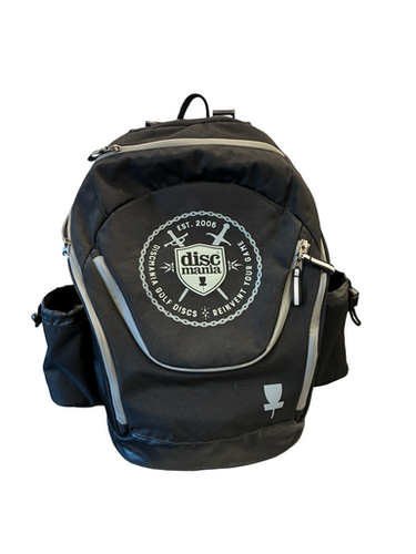 Used Discmania Disc Golf Backpack Black 11682-s000133489